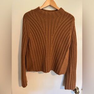 Vince Camel Mock Neck Wool / Cashmere Sweater